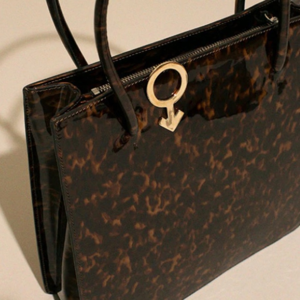 Suzanne Rae Male Shoe Bag Sweater Scarf Clip of Recycled Brass Brand New Tags